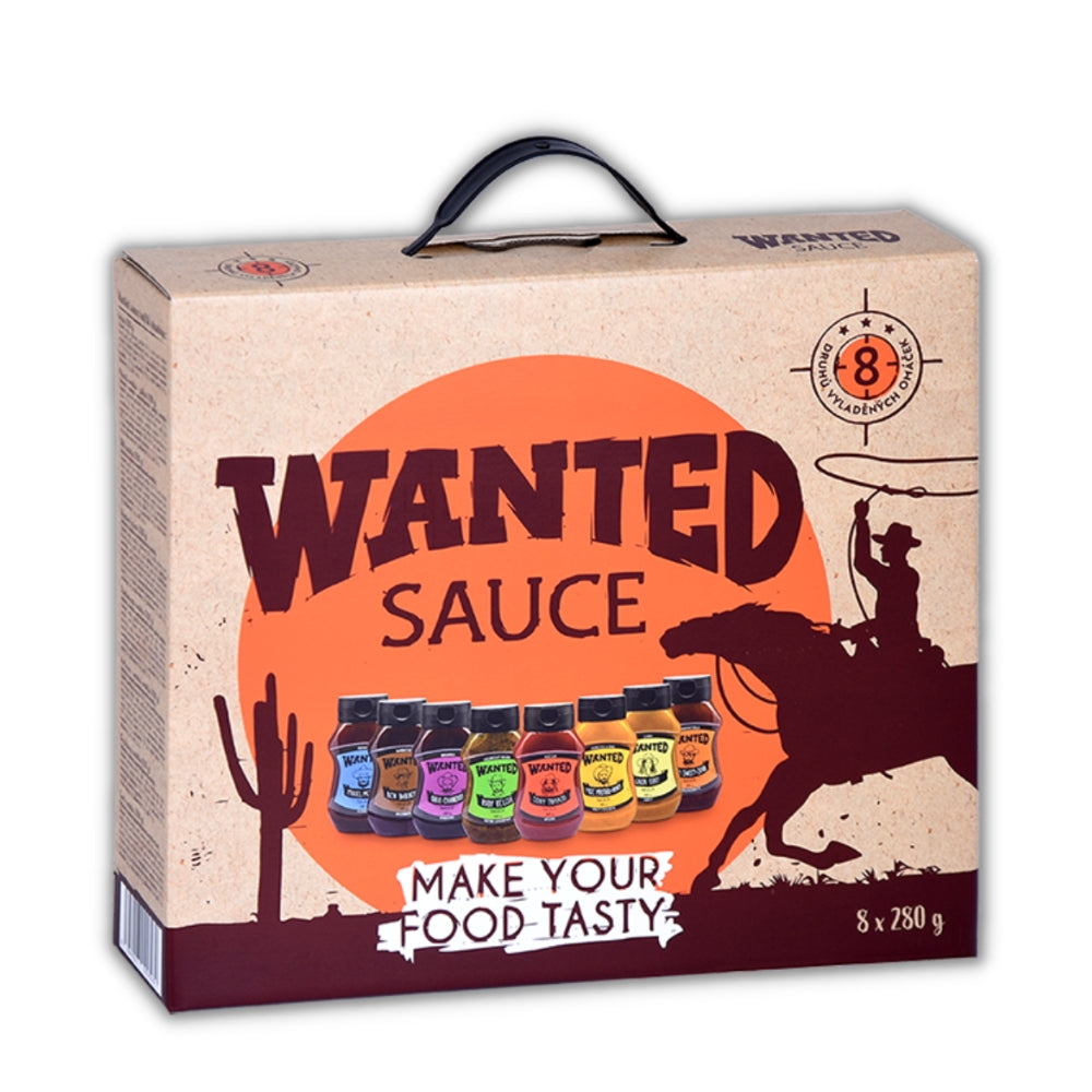 Grilovací kufřík WANTED, 8 x 280 g