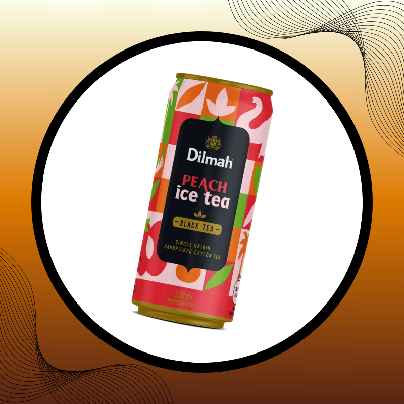 Dilmah Black Ice Tea Peach 0,33l