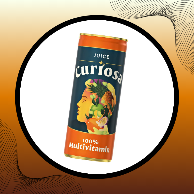 Curiosa Multivitamín 100% Juice 0,33l